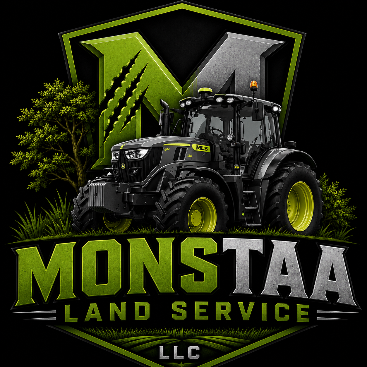 Monstaa Land Services logo